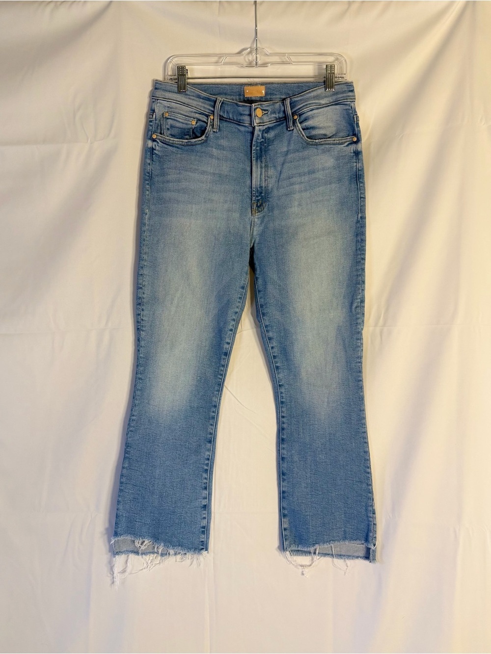 Mother The Insider Crop Step Fray Jeans in Limited Edition, size 32. - Picture 2 of 12